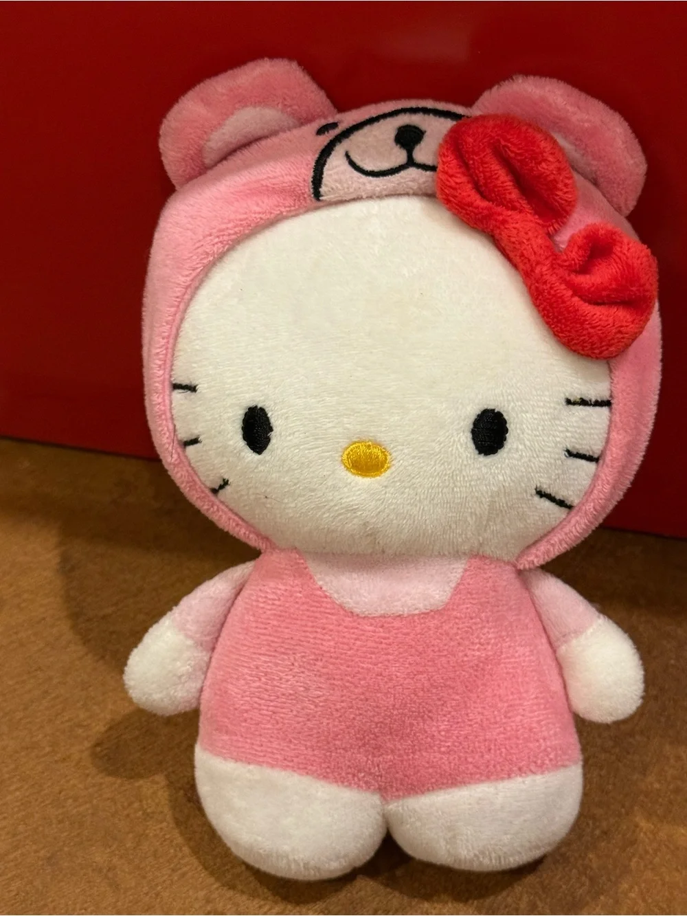 H&M Sanrio Hello Kitty - Pink Bear Outfit - Rare Plush Soft Toy